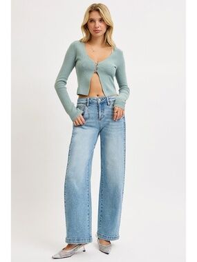 Women's Hybrid Wide & Barrel Leg Jeans